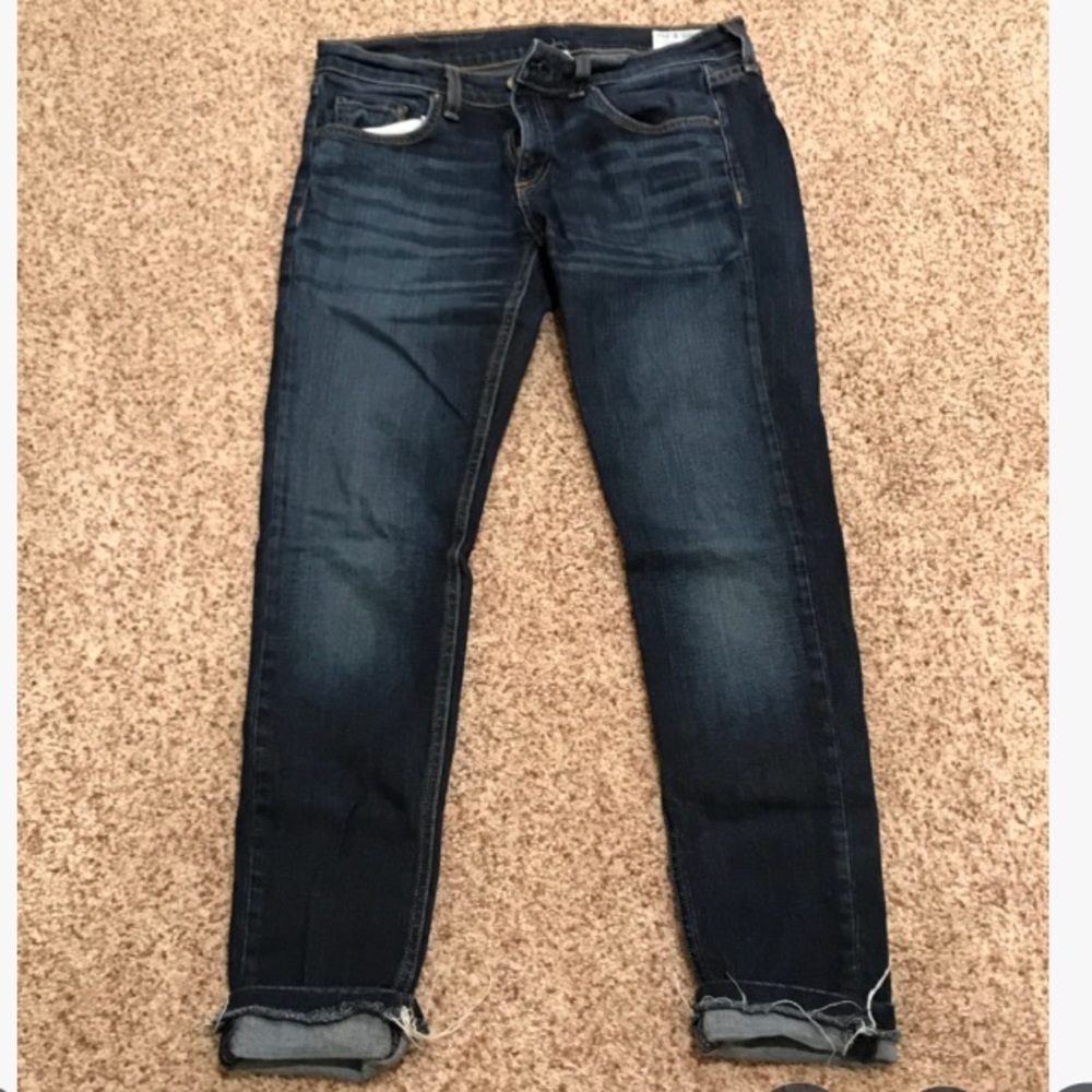 Rag & bone slim boyfriend jeans